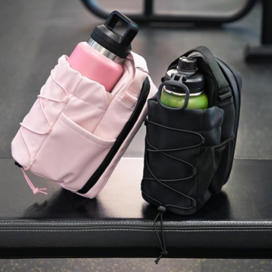 Fitness Magnetic Kettle Bag Crossbody Bag Magnetic Gym Bag For Men And Women Sling Bottle With Magnetic Attachment Water Bottle Holder