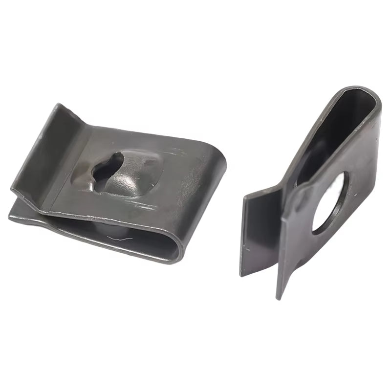 Self Tapping Screws Metal Fastener Clip for Car Motorcycle U-Type Clip with Screw Anti-Rust Protection Clip Screw Iron Sheet Kit